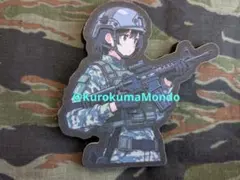 新品/ミリタリー女子/ベルクロパッチサバゲー/装備/女の子/迷彩/タクティカルのサムネイル