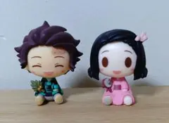 鬼滅の刃　一番くじ　ちょこのっこ　竈門炭治郎　ねずこ　幼少期　フィギュア