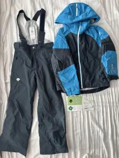 《値下げ》DESCENTE デサント スキーウェア 上下セット 130cm