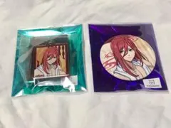 ブルーロック　極楽湯　 銭湯鍵風キーホルダー＆缶バッジ２点セット