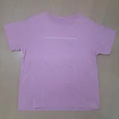 Ungrid ロゴプリント 半袖Tシャツ ピンクのサムネイル