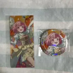 プロセカ 感謝祭 缶バッジ＆クリアしおり 2点セット 鳳えむ