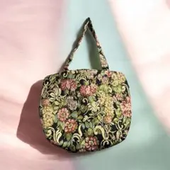 Royal Arden ゴブラン織 トートバッグ 花柄のサムネイル