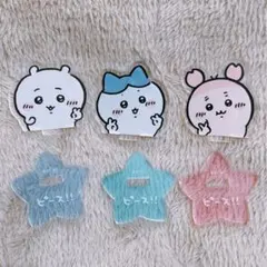ちいかわ ミニアクリルスタンド ピース ちいかわ ハチワレ 古本屋 カニちゃん