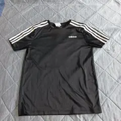 adidas アディダス Tシャツ ブラック 160