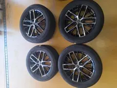 超美品❗ バリ山‼️ 225/55R18 タイヤホイール4本セット - メルカリ