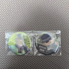 名探偵コナン 黒ずくめ 缶バッチ フォッカ コルン