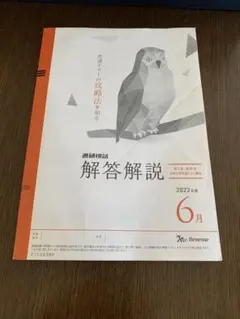 進研模試　2022年6月　解答解説のサムネイル