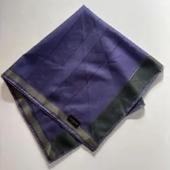★新品★【LANVIN】ランバン　大判　ハンカチ　紫