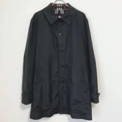 BURBERRY BLACK LABEL ステンカラーコート　ブラック Mのサムネイル