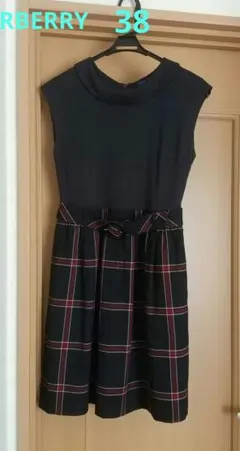 BURBERRY BLUE LABEL ノースリーブワンピース 38
