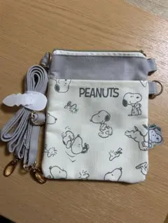 スヌーピー　ショルダーバッグ　ポシェット　「美品」