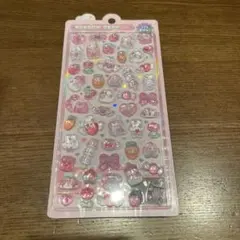 正規品　ボンボンドロップシール　ももいろボンボン　うさぎ