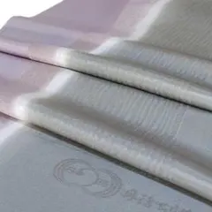 8544 帯揚げ 丹後 ちりめん 重目 日本製 新品 利休色 薄青色