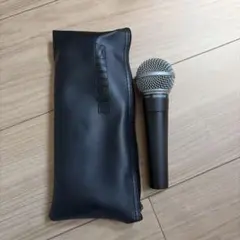 ジャンクSHURE SM58 ダイナミックマイク 本体 専用ケース付きのサムネイル