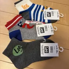 《新品未使用》　Lee キッズ靴下 3セット 15-20cm