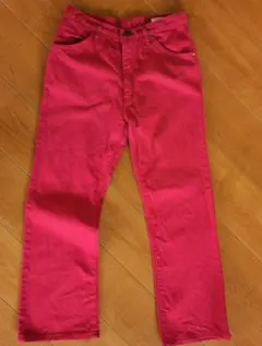 Wrangler Authentic Jeans フレアパンツ レッド