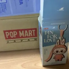 ラブブ LABUBU ミニラブブ PIN FOR LOVE イニシャルN