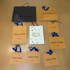 LOUIS VUITTON ショップ袋 紙袋　ショッパー　9枚セット