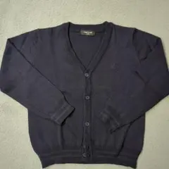 COMME CA ISM ネイビー カーディガン 130A