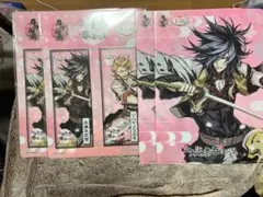 刀剣乱舞春まつりクリアファイル2点クリアカード2点セット大典太光世ソハヤノツルキ
