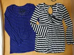 ボーダーワンピース★2枚セットまとめ売り