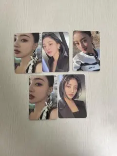TWICE ジヒョ READY TO BE トレカ 5枚セット ラントレ1枚