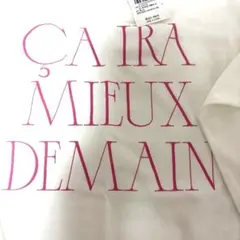 earth CA IRA MIEUX DEMAIN Tシャツ 長袖　Fサイズ