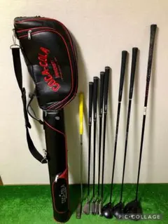 初心者応援☆ヤマハ マクレガー男性用練習セット☆コカコーラ製クラブケース付