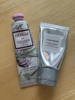 ロクシタン& Laura Mercier ハンドクリームセット(中古)
