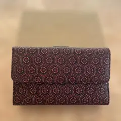 ま*り様 甲州印伝 印傳屋 ハローキティ 眼鏡ケース ピンク×黒 リボン未使用 ま*り様 甲州印伝 印傳屋 ハローキティ 眼鏡ケース ピンク×黒 リボン未