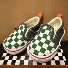 VANS チェッカーパターン スリッポン