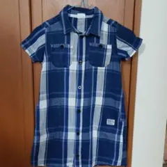 BREEZE　シャツワンピ120cm