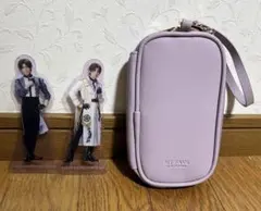新品 スリコ推し活 アクスタポーチ 刀ミュ へし切長谷部ランダムクリアカード