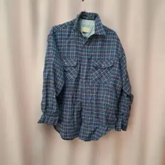 Dixie Sports 長袖 チェック シャツ