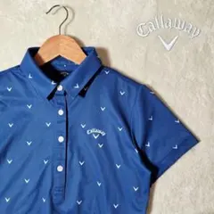 Callaway キャロウェイ ゴルフウエア ポロシャツ ブルー Ｓのサムネイル