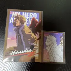 僕らのヒーローアカデミア　特典ポストカード　ホークス