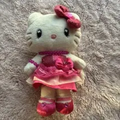 ハローキティ ぬいぐるみ ピンクドレス