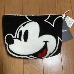 ミッキーマウス ディズニー　さがら刺繍　ポーチ　未使用