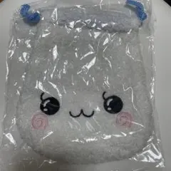 しずくちゃん もこもこ巾着ポーチ　みるみるちゃん