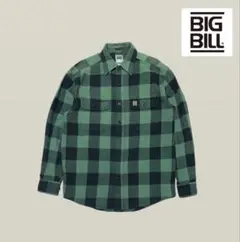 BIG BILL バッファローチェック ヘビーフランネルシャツ ジャケット 厚手