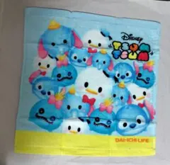 ツムツム ハンドタオル 、ディズニー、縦横各約34cm、未使用品