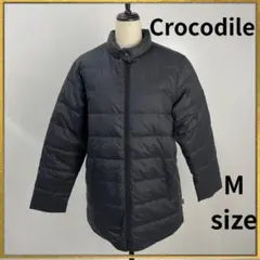 新品未使用 Crocodile ジャケット ブラック Mサイズ 軽量 中綿