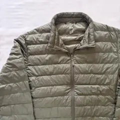 【中古品】UNIQLO ULTRA LIGHT DOWN JACKET 緑 L