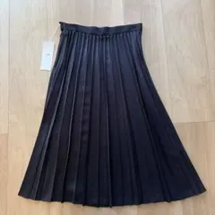 23区 S 小さいサイズ　タグ付き未使用　プリーツスカート　ネイビー　手洗い可