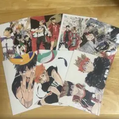 ハイキュー　ポストカード　イラストカード　ハイキュー展　ゲンガタイカン