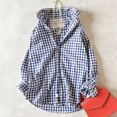 希少S フランク&アイリーン ギンガムチェック 長袖シャツ コットン M相当 S