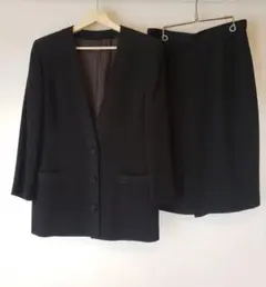 冠婚葬祭※ブラックスーツ　ジャケット　スカート　美品♪