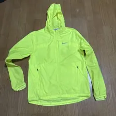 Nike Shield ウィンドブレーカー S 蛍光イエロー