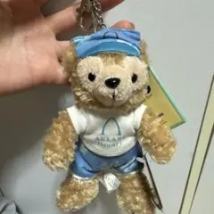 タグ付き　AULANI 限定　ダッフィー　キーホルダー　人形